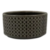 Plantenschaal Thies - D20 X H10cm - Antraciet -Natur Bloemen Winkel plantenschaal thies d20 x h10cm antraciet plantenschaal 1