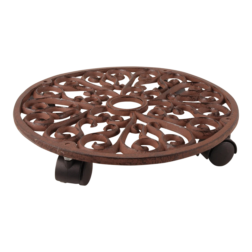 Plantentrolley Rond L - Esschert's Garden 4 Plantentrolley Rond L - Esschert's Garden - Afbeelding 2