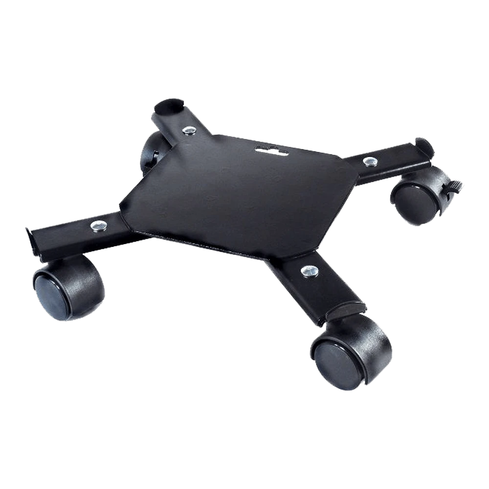 Plantentrolley Vierkant Verstelbaar - 29-51cm - Zwart - Max. 100kg - Nature