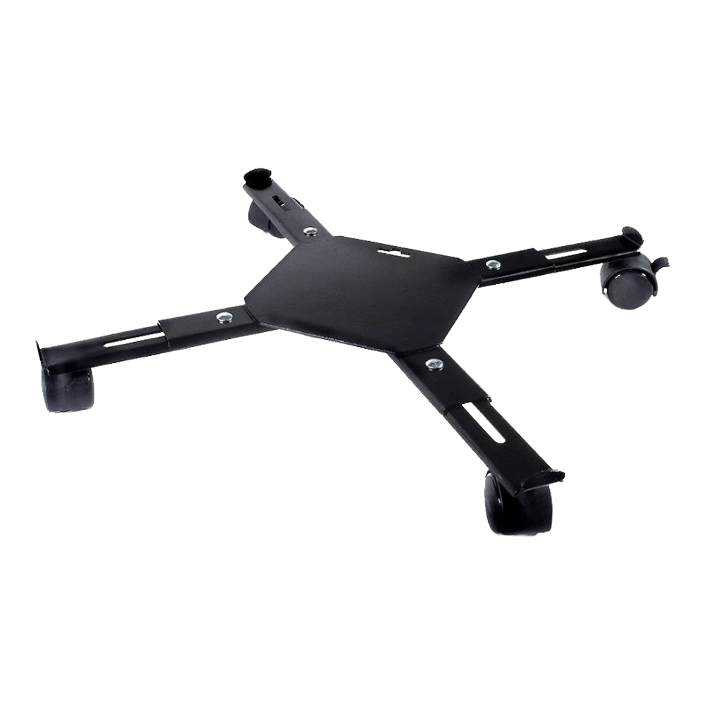 Plantentrolley Vierkant Verstelbaar - 29-51cm - Zwart - Max. 100kg - Nature - Afbeelding 2