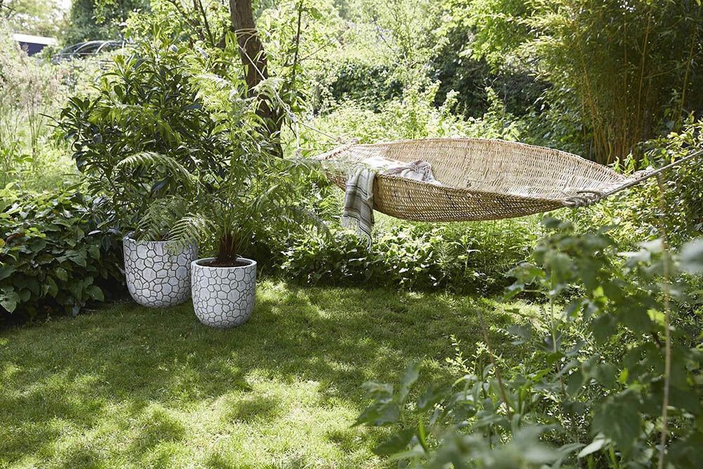 Capi Bloempot Bol Nature Clay NL - D43 X H41cm - Ivoor 4 Capi Bloempot Bol Nature Clay NL - D43 X H41cm - Ivoor - Afbeelding 2