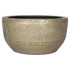 Plantenschaal Fien - D29 X H14cm - Goud