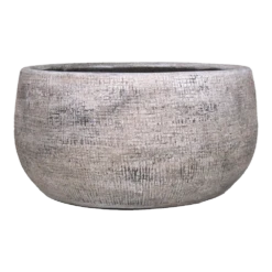 Plantenschaal Mira - D34 X H15cm - Wit