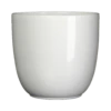 Bloempot Tusca - D35 X H31.5cm - Wit -Natur Bloemen Winkel tusca pot rond wit h31 5xd35cm bloempot 1 4