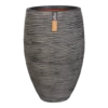 Capi Bloempot Hoog Nature Elegant Deluxe Rib NL - D56 X H84cm - Antraciet 2 Capi Bloempot Hoog Nature Elegant Deluxe Rib NL - D56 X H84cm - Antraciet -Natur Bloemen Winkel vaas elegant deluxe rib nl 56x84 antraciet bloempot 1 4