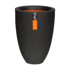 Capi Bloempot Urban Elegant Smooth NL - D36 X H48cm - Zwart