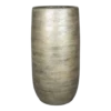 Bloempot Mira Hoog - D26 X H50cm - Goud -Natur Bloemen Winkel vaas mira d26 h50cm industrieel goud bloempot 1