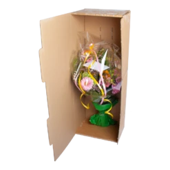 Boeket Piet Middel -Natur Bloemen Winkel verpakking boeket open 1 57