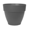 Bloempot Elho Vibia Campana Rond 40cm - Antraciet -Natur Bloemen Winkel vibia campana rond 40 bloempot antraciet 1 8