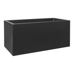 Elho Vivo Next Lang Wielen 80cm - Living Black -Natur Bloemen Winkel vivo next lang wielen 80cm living black 2 1