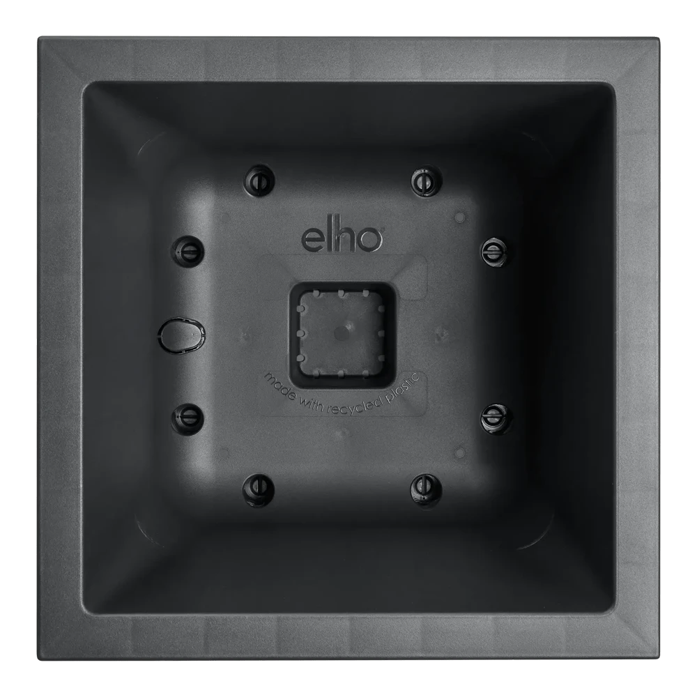 Elho Vivo Next Vierkant Wielen 30cm - Living Black 5 Elho Vivo Next Vierkant Wielen 30cm - Living Black - Afbeelding 3